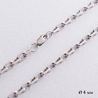 Серебряная цепочка (якорное плетение) рс116811 от ювелирного магазина Оникс