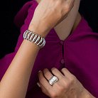 Серебряное кольцо "Безграничность" 11716 от ювелирного магазина Оникс - 3