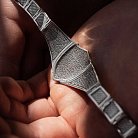 Серебряный браслет "Георгий Победоносец" 030 от ювелирного магазина Оникс - 7