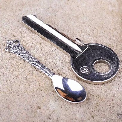 Серебряная ложка-загребушка 23471 №6