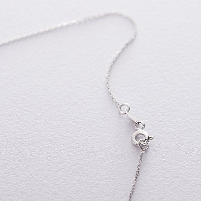 Двойное золотое колье "Луна и звезда" с фианитами кол01536 №3