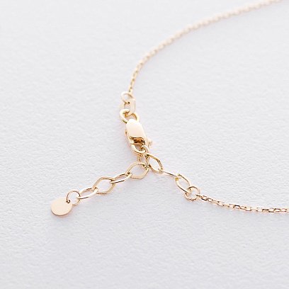 Золоте кольє "Сердечка" кол01447 №3