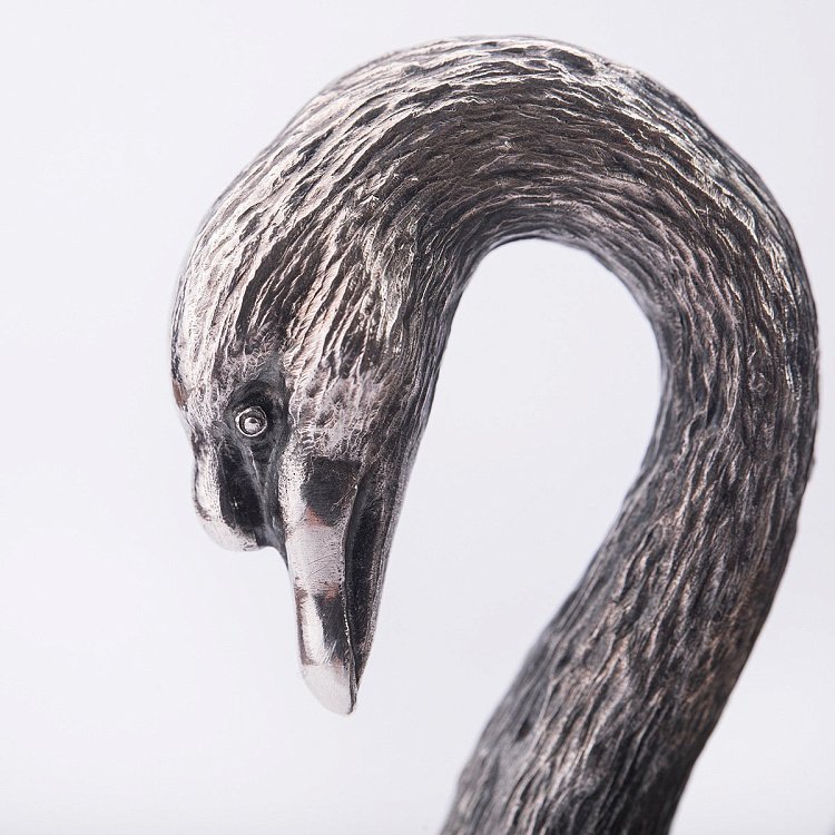 Срібна паштетніца ручної роботи "Лебідь" сер00022 від ювелірного магазину Онікс - 3