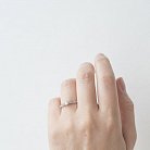 Золотое помолвочное кольцо (бриллианты) S00145R от ювелирного магазина Оникс - 3