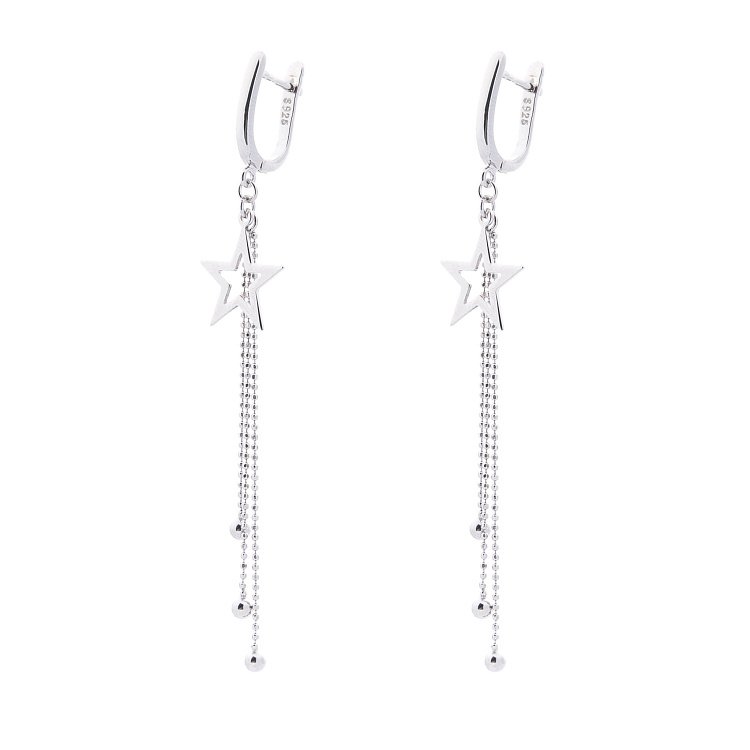 Срібні сережки "Зоряне небо" 122245 від ювелірного магазину Онікс - 1