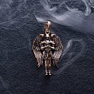 Золотая подвеска "Ангел Хранитель" п03819 от ювелирного магазина Оникс - 9