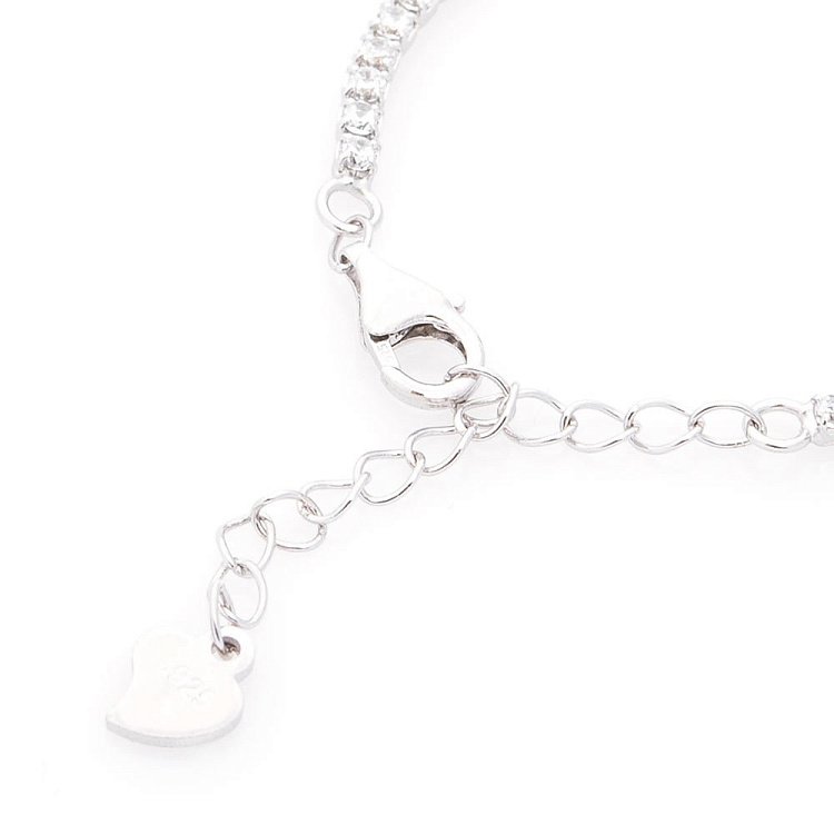 Серебряный браслет с фианитами 141287 от ювелирного магазина Оникс - 2