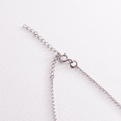 Срібне кольє "Кульки" 1097 №6