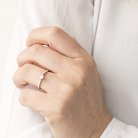 Золотое помолвочное кольцо с бриллиантом кб0125arp от ювелирного магазина Оникс - 3
