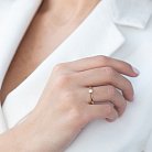 Помолвочное кольцо в красном золоте (бриллиант) кб0238 от ювелирного магазина Оникс - 2