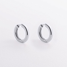 Серьги - кольца 