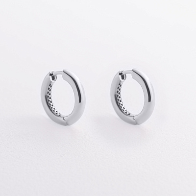 Серьги - кольца 