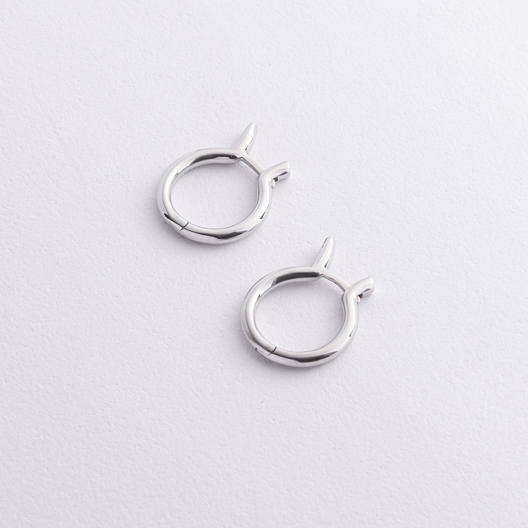 Срібні сережки "Wanda" 7363род від ювелірного магазину Онікс - 1