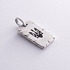 Срібний кулон "Герб України - Тризуб" 133213g от ювелирного магазина Оникс - 9