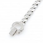 Серебряный браслет с фианитами 14764 от ювелирного магазина Оникс - 3