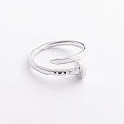 Серебряное кольцо "Гвоздь" 112701 от ювелирного магазина Оникс - 1