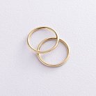 Тонкое кольцо "Минимализм" в желтом золоте обр00333 от ювелирного магазина Оникс - 7