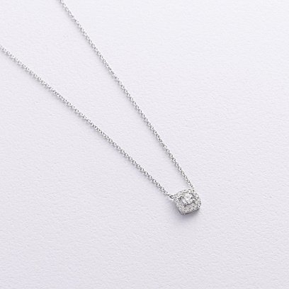 Золотое колье с бриллиантами колб0143ca №5