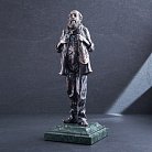 Серебряная фигура ручной работы "Скрипач" сер00032 от ювелирного магазина Оникс