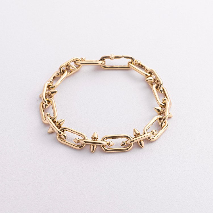 Браслет "Mikaela" у жовтому золоті б05776 від ювелірного магазину Онікс