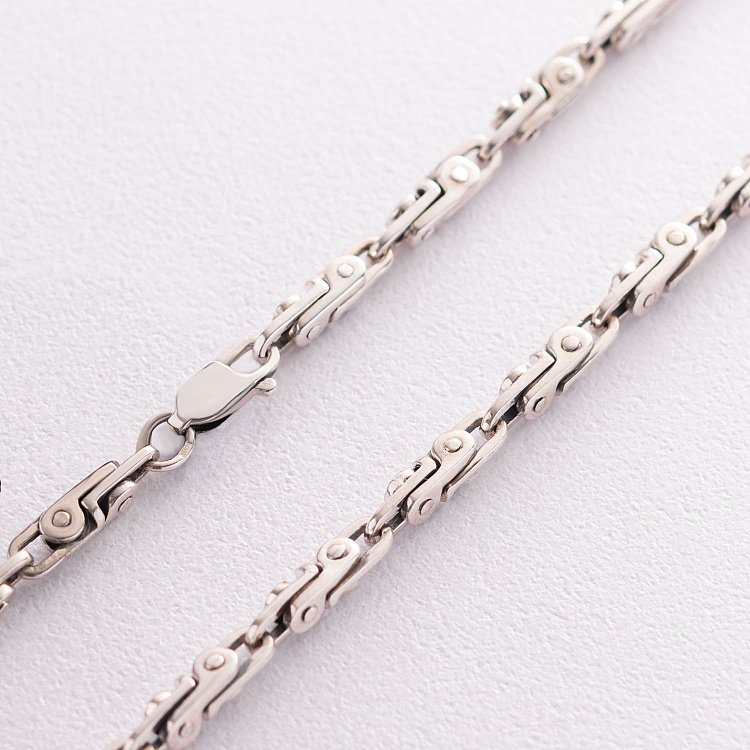 Чоловічий срібний ланцюжок Ц0042/1ч від ювелірного магазину Онікс - 2