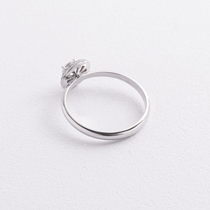 Золотое кольцо с бриллиантами 245011121 №2