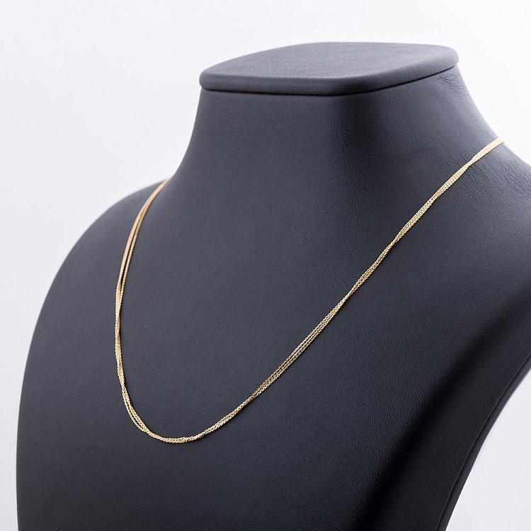 Золотая цепочка, якорное плетение (2 мм) ц00172-2 от ювелирного магазина Оникс - 2