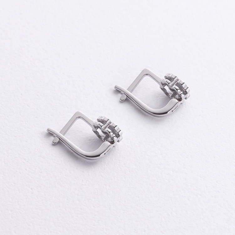 Золоті дитячі сережки "Конюшина" с09279 від ювелірного магазину Онікс - 2