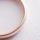 Золотое обручальное кольцо (глянец) 4 мм обр00401 от ювелирного магазина Оникс - 2