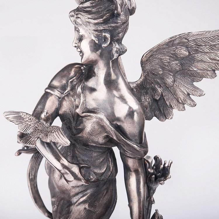 Срібний свічник "Вестница небес", ручна робота сер00039 від ювелірного магазину Онікс - 3