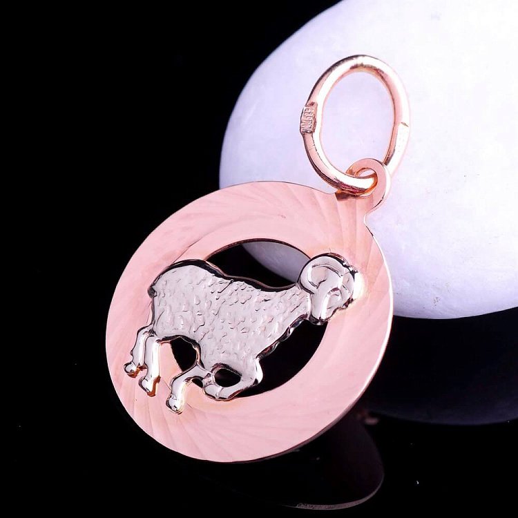 Підвіска "Овен" п00859 овен від ювелірного магазину Онікс