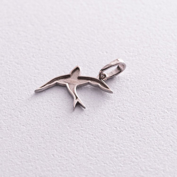 Золотий кулон "Ластівка" п03009 від ювелірного магазину Онікс - 2