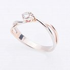 Помолвочное кольцо с бриллиантом 15630 от ювелирного магазина Оникс