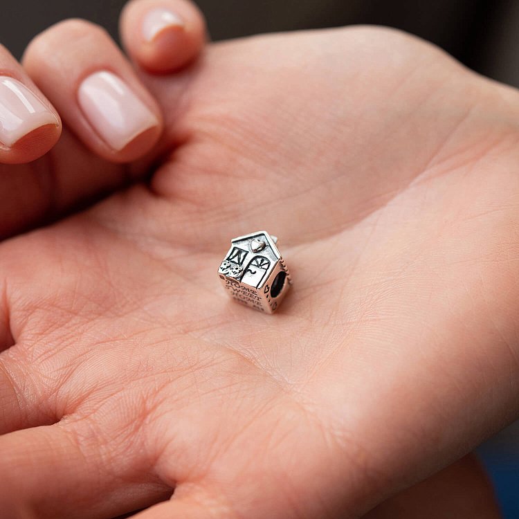 Срібний шарм "Будиночок" 132071 від ювелірного магазину Онікс - 3