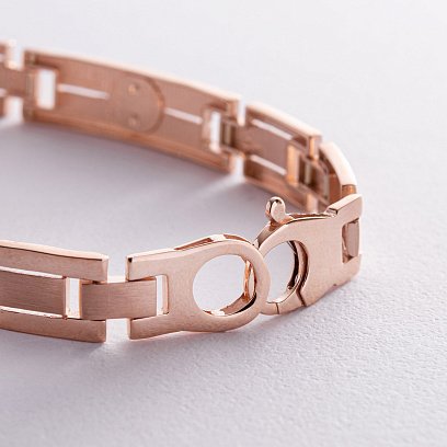 Чоловічий золотий браслет б05281 №5