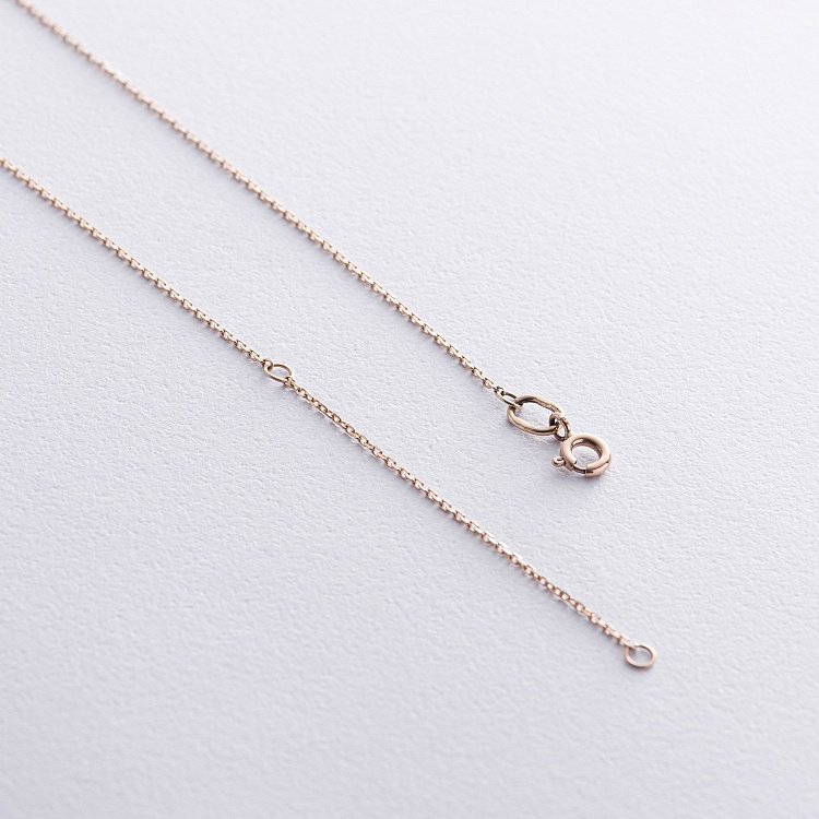 Золотое колье "Клевер" с черными бриллиантами 734833122 от ювелирного магазина Оникс - 3