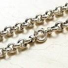 Серебряное женское колье без камней 15070 от ювелирного магазина Оникс - 3