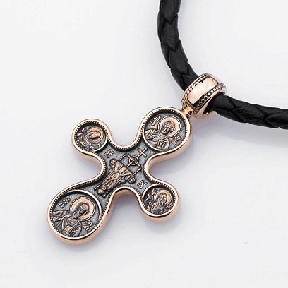 Православний хрест "Етімасія. Вісім святих" п02662 №4