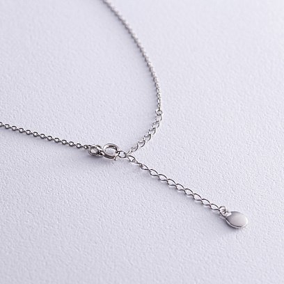 Серебряное колье "Крестик" 1094 №4