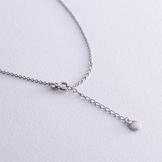 Серебряное колье "Крестик" 1094 №4
