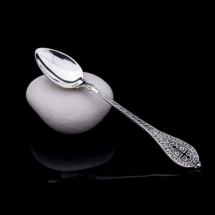 Срібна ложка 24016 від ювелірного магазину Онікс - 4