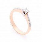 Золотое кольцо с бриллиантами кб03030 от ювелирного магазина Оникс