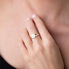 Золотое кольцо "Полярная звезда" к06742 от ювелирного магазина Оникс - 18