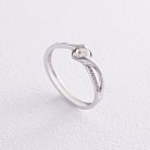 Помолвочное кольцо в белом золоте с бриллиантами к0009sh от ювелирного магазина Оникс