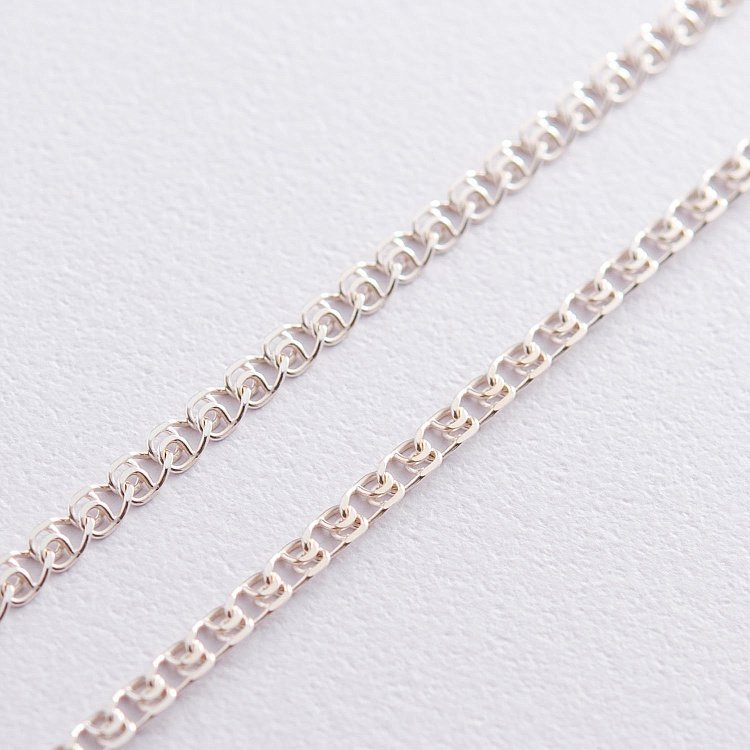 Срібний ланцюжок (плетіння Лав) б010363 від ювелірного магазину Онікс - 1