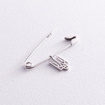 Золота шпилька "Герб України - Тризуб" зак00335 №6