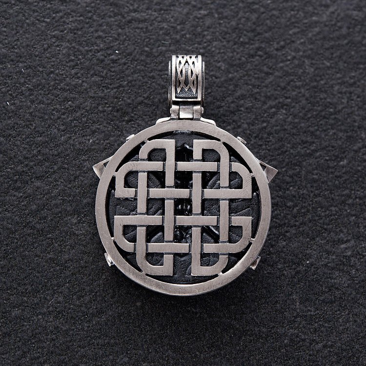 Срібний кулон "Вікінг із сокирами" 266 від ювелірного магазину Онікс - 12