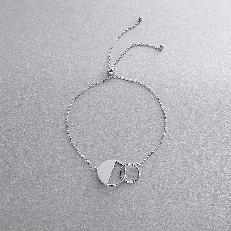 Золотий браслет "Переплетення" б04735 від ювелірного магазину Онікс - 5