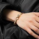 Браслет "Пантера" у червоному золоті б05811 от ювелирного магазина Оникс - 3