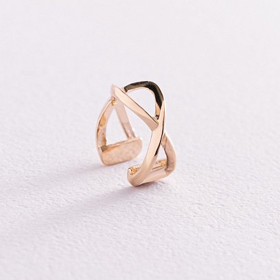 Каффа "Лея" в желтом золоте с07678